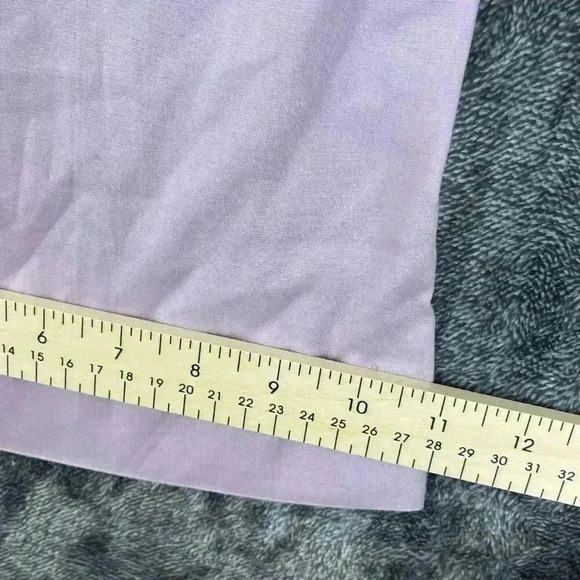 Vtg 70s Authentic Bell Bottoms Trousers Up Purple Size 26X26 Pants Made In USA - Picture 7 of 10